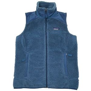 ❌SOLD❌ Patagonia Sherpa Vest Deep Pile Jacket Coat Retro X Womens Size Medium M